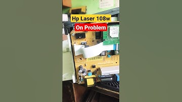 Hp Laserjet 108w printer on problem epson printer problem #shortvideo #trending #laptop #hack #hp