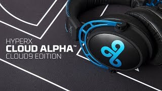 Auriculares C9: HyperX Cloud Alpha, Cloud9 Edition