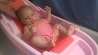 Sophia bath time