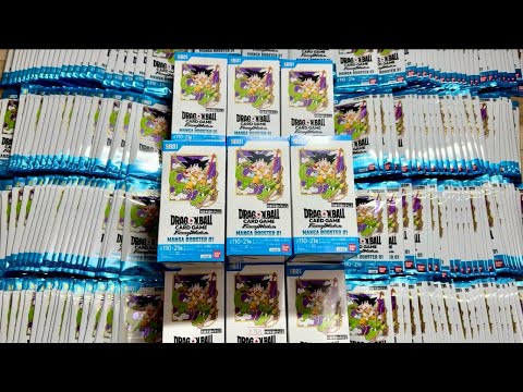 I opened 250 packs of FW Manga Booster in hopes of finding