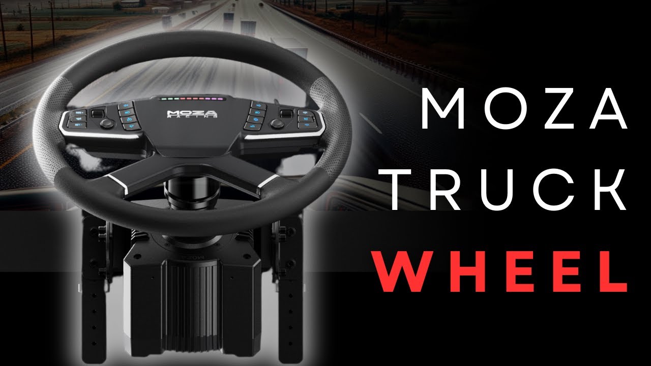 Обязательный аксессуар для поклонников симуляторов грузовиков? Руль MOZA TSW | Обзор
