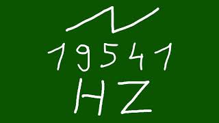 19541 hz saw