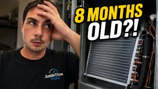 This AC is Less Than a Year Old.. And it Already Has a Major Failure