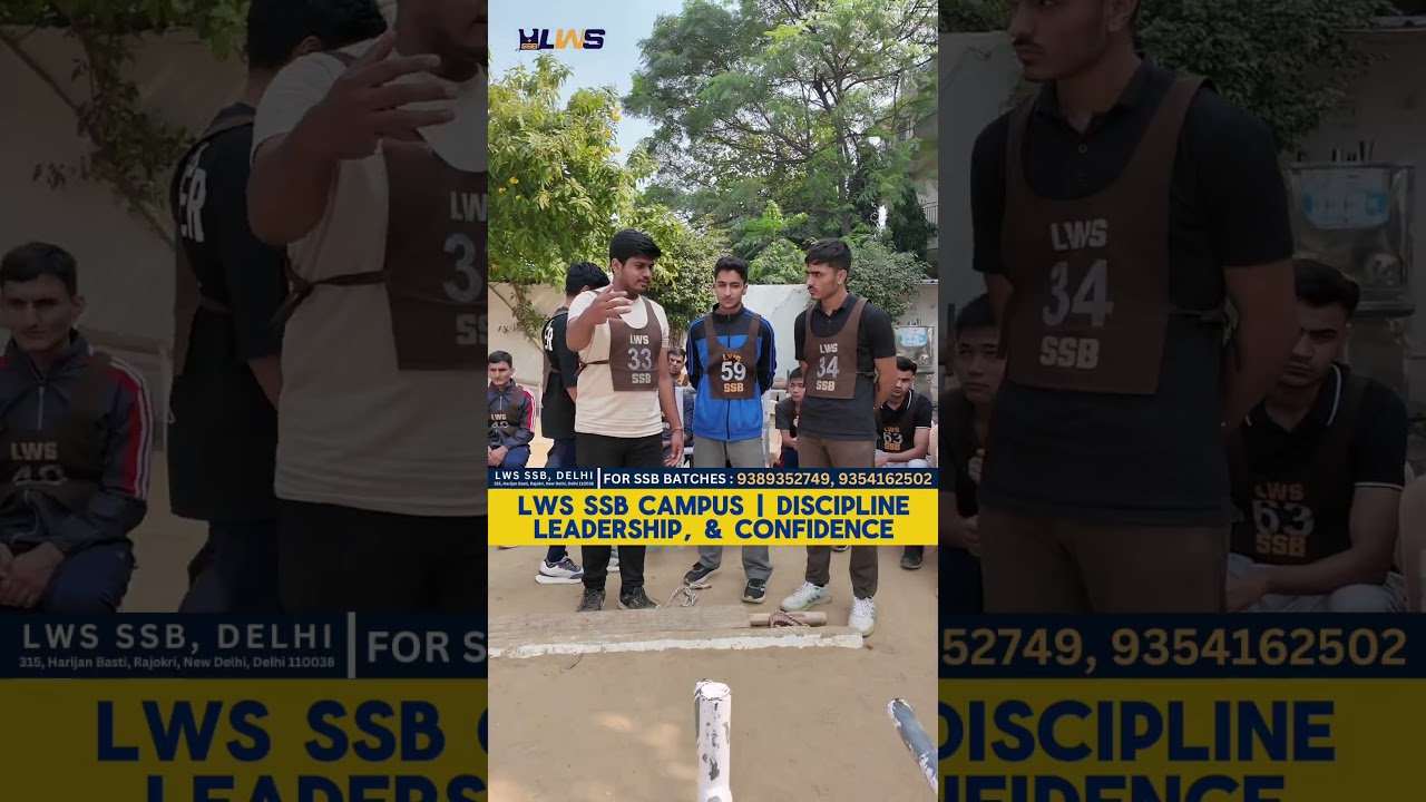 SSB Preparation at LWS Campus | Discipline & Leadership Focus 
