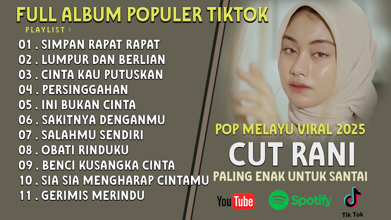 CUT RANI LUMPUR DAN BERLIAN | SIMPAN RAPAT RAPAT FULL ALBUM TERBAIK 2025