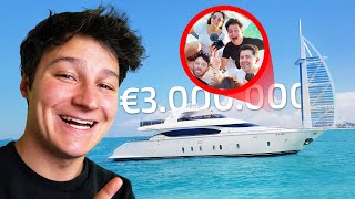 Sorprendo 5 ISCRITTI con uno YACHT a DUBAI!