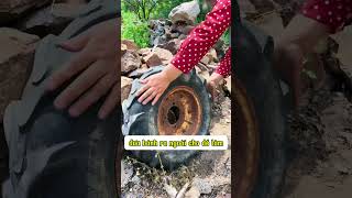 Sister is very professional at repairing tractors #shorts screenshot 5