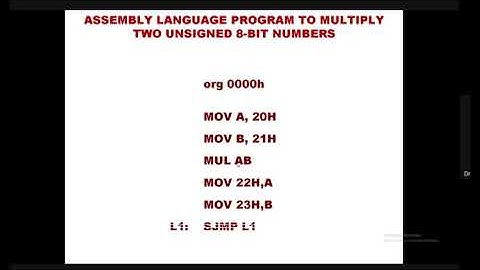 Single Byte Multiplication: Datasheet Analysis, Programming & Verifying with examples with KEIL IDE