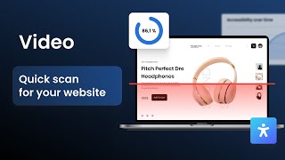 Video overview of Eye-Able's free WCAG test for websites