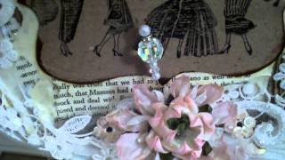 Vintage Ladies Shabby Chic Altered Storage Box.AVI
