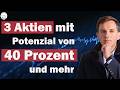 DIE BÖRSE SPINNT! 3 Aktien mit bis zu 65 Prozent upside / Interview mit Moritz Hessel