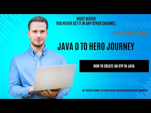 How to create an OTP in Java