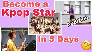 #VLOG 11 Becoming a Kpop Star: Trainee for 5 days in Seoul