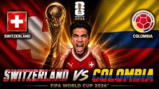 Switzerland vs Colombia @TheIshanTake @sportsnutnathan @KickitwithLala @chichaaa7