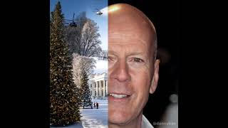 Hidden face AI art on Bruce Willis.
