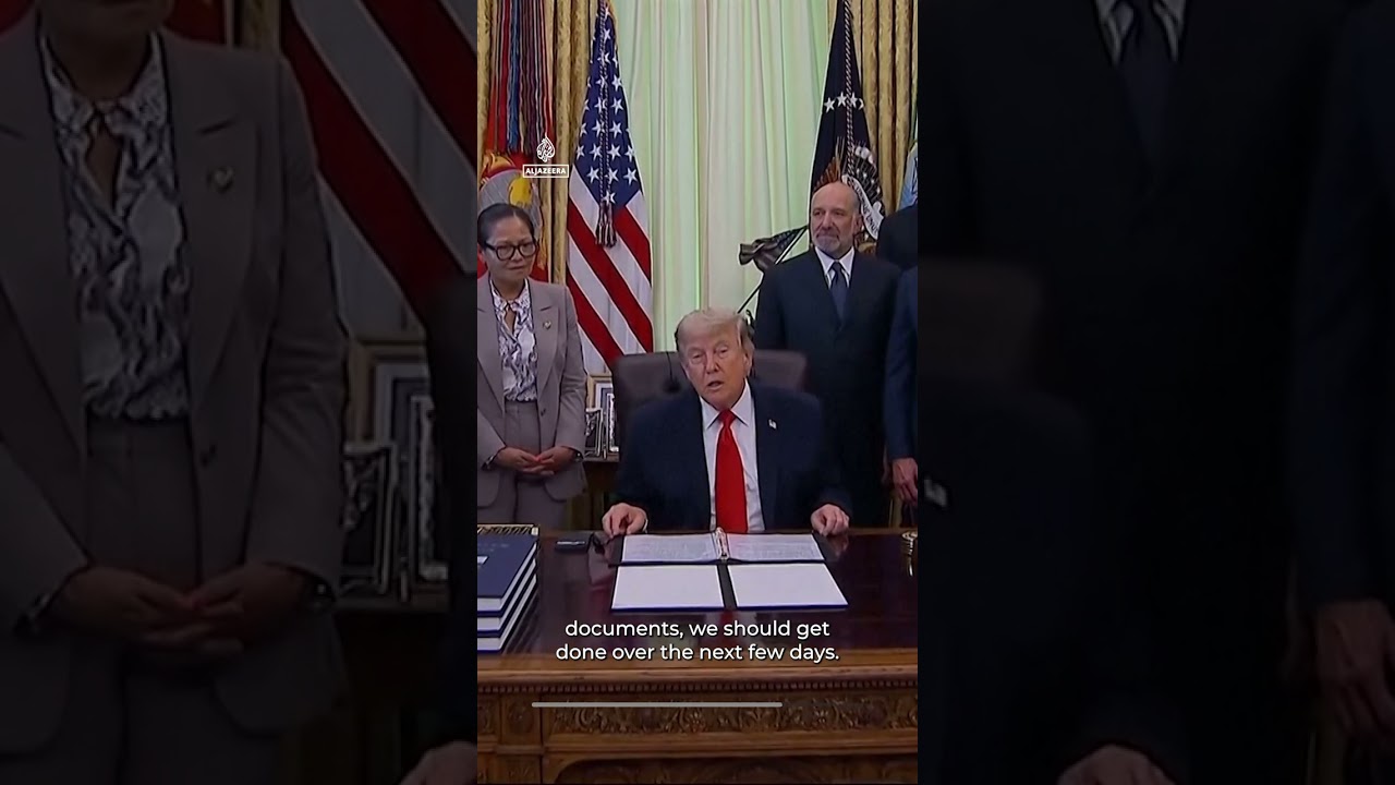 Trump says US and Iran have reached a ‘great settlement’ | AJ Shorts