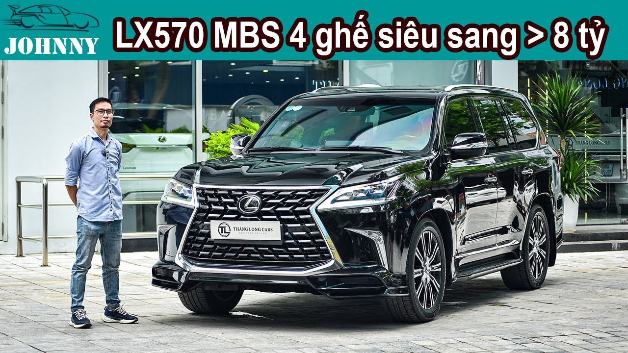 Hơn 8 tỷ cho chiếc Lexus LX570 Super Sport 2020 bản MBS 4 ghế siêu sang