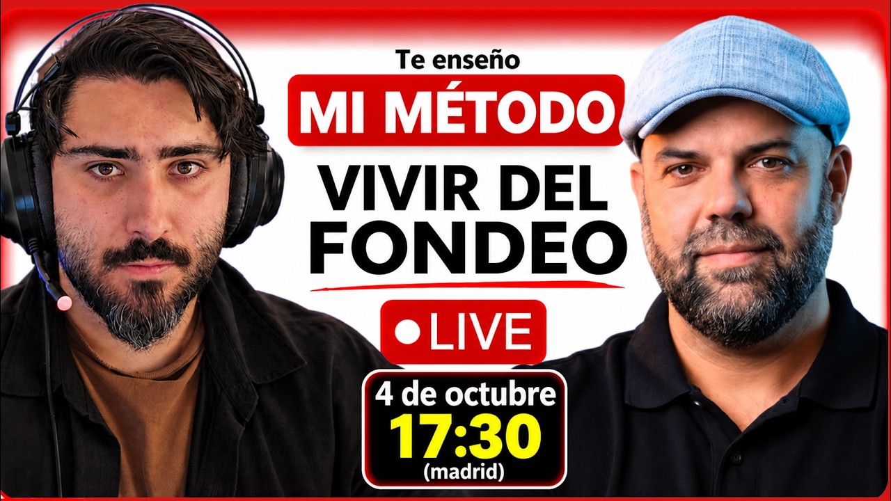 EN VIVO 🔴 El mejor MÉTODO para VIVIR del FONDEO explica… — Transcript