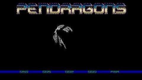 Silent screen - Lightning demo by The Pendragons