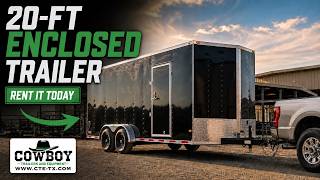 cowboy trailers 20ft enclosed imovie landscape