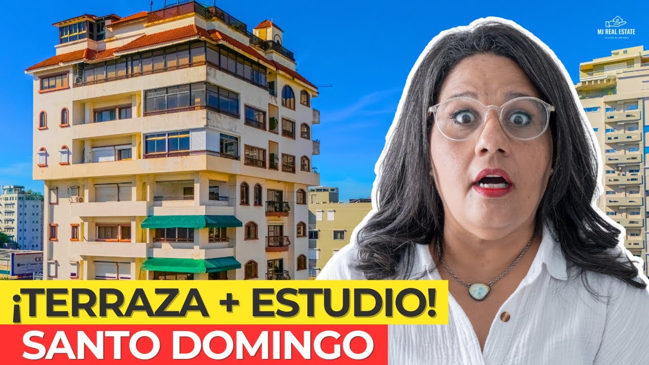 Vivir en Naco sin vecinos: 287 m² Torre de Solo 9 Familias| Apartamento en VENTA |TERRAZA + ESTUDIO