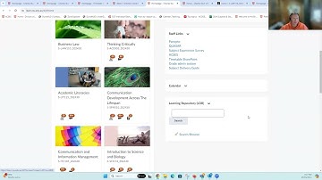 Brightspace: Learning Object Repository (LOR) - sharing content across subjects