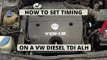 Injection Pump Timing VW Diesel TDI ALH