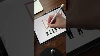 Epic Name Logo Design in Procreate Tutorial | Perfect Tattoo Ideas #Procreate #NameLogo #TattooIdeas