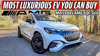 Mercedes AMG EQE SUV // MOST LUXURIOUS HIGH PERFORMANCE EV YOU can BUY! In Depth Review!