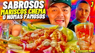 CHEMA los MARISCOS MÁS SABROSOS y famosos de PATZCUARO cuál es SU ÉXITO