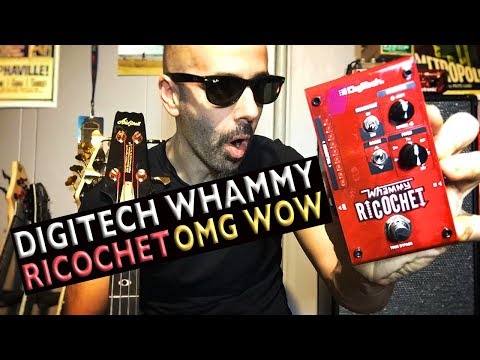 Digitech Whammy Ricochet Unboxing Bass  Demo | Amazing Wow Funbox