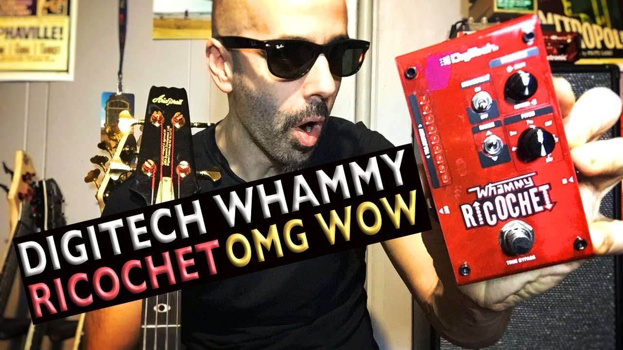 Digitech Whammy Ricochet Unboxing Bass Demo | Amazing Wow Funbox