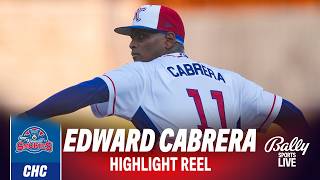 Cubs RHP Edward Cabrera 2026 Minor League Baseball Rehab Highlights Bally Sports Live