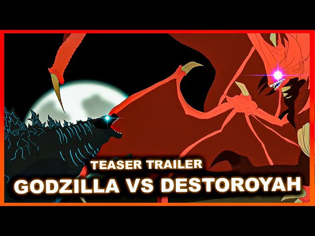 GODZILLA VS DESTOROYAH THE INVASION, ANIMATION