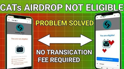 CTAS AIRDROP ( YOU ARE NOT ELIGIBLE!) PROBLEM SOLVED