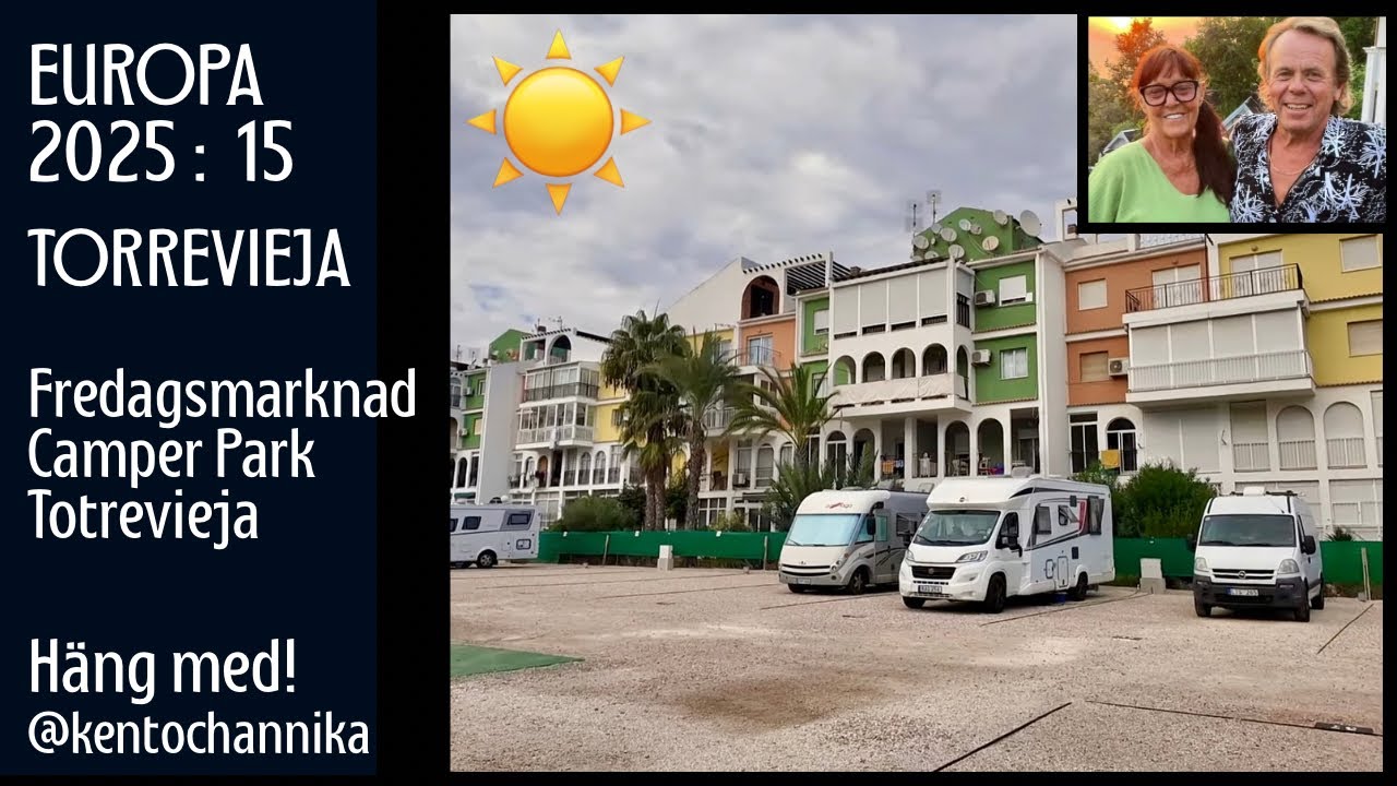 Torrevieja Camper Park och Fredagsmarknad 