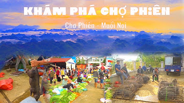 Chợ Phiên Muổi Nọi Nằm Giữa Đường Quốc Độ Sơn La Hướng Điện Biên