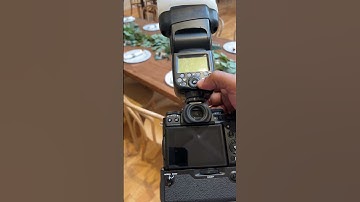 Easiest Reception Flash Settings