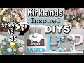 DIY Kirklands Inspired Decor | Dollar Tree Easter DIYS | Krafts by Katelyn
