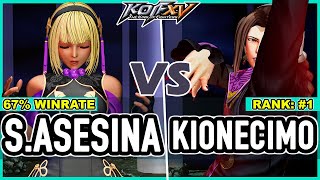 KOF XV 🔥 Shermie Asesina (Leona/Athena/Shermie) vs Kionecimo (Kyo/Duo Lon/Iori)