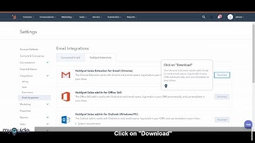 MyGuide: How to download HubSpot Sales Extension for Gmail Chrome