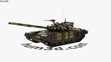 T-72 3D model by 3DModels.org