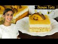 Erfrischende Pfirsich-Schnitten / Bienenkuchen / Biene Maja Kuchen mit Schmandcreme