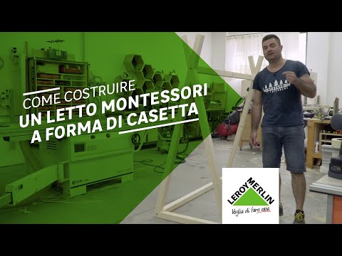 Video: Lettino per bambini in legno: ce lo fai tu?