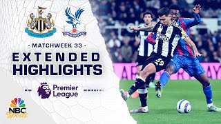 Newcastle United v. Crystal Palace | PREMIER LEAGUE HIGHLIGHTS | 4/16/2025 | NBC Sports