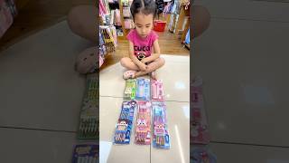Nhiều hộp bút chì đẹp quá ạ! Hải Đường Channel #shorts #trending #viral #unboxing #cute #xuhuong