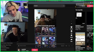 xQc Reacts To Caedrel