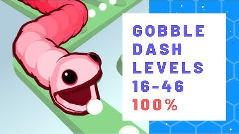 Gobble Dash Levels 16 - 20 - 30 - 45 How To Walkthrough