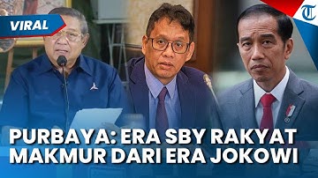 BLAK-BLAKAN! MENKEU PURBAYA Bandingkan Era SBY & Jokowi, Klaim Rakyat Lebih Makmur Zaman SBY