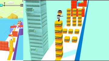 CUBE SURFER - All Levels Gameplay Walkthrough (iOS,Android) Big Update 1-15 Levels